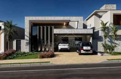 Casa térrea à venda no condomínio reserva imperial, próximo ao novo shopping - ribeirão preto/sp.