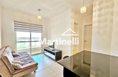 Apartamento para locação no edifício sunset club house, próximo ao parque carlos raya - ribeirão preto/sp.