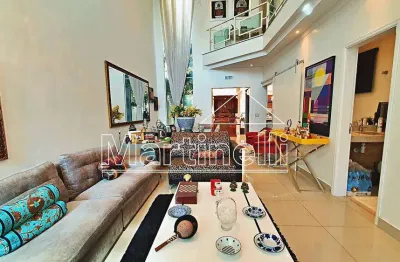 Sobrado à venda no condomínio nova aliança residencial, próximo ao ribeirão shopping - ribeirão preto/sp.