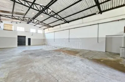 Galpão comercial à venda no bairro parque industrial tanquinho, próximo à avenida thomaz alberto whately - ribeirão preto/sp.