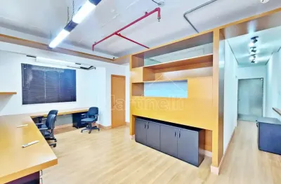 Sala comercial para locação no edifício centro empresarial jardim botânico, próximo ao parque carlos raya - ribeirão preto/sp.