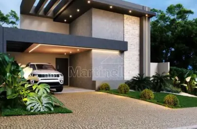 Casa térrea à venda no condomínio villa di san paolo, próximo a arena beach - ribeirão preto/sp.