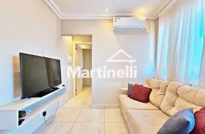 Apartamento mobiliado para locação no Edifício San Pedro, próximo a Avenida Treze de Maio - Ribeirão Preto/SP.