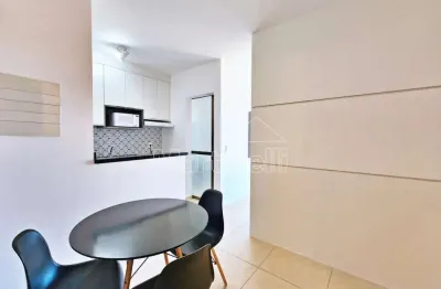 Flat semi mobiliado para locação no condomínio vila boim center, próximo a faculdade faap - ribeirão preto/sp.