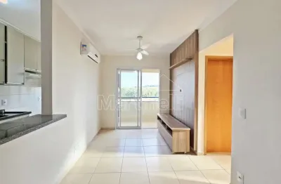 Apartamento de 54m² de área útil para locação no condomínio due fratelli, próximo a avenida alfredo ravaneli - bairro parque são sebastião, ribeirão preto/sp.