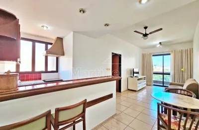 Apartamento para locação no edifício flat bassano vaccarini, próximo ao shopping santa úrsula - ribeirão preto/sp.