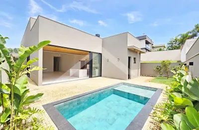 Casa térrea à venda no condomínio santa luisa, próximo ao olhos d`água - ribeirão preto/sp.