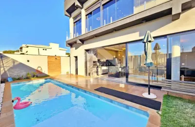 Sobrado à venda no condomínio alto do castelo, próximo ao santa maria outlet - ribeirão preto/sp.