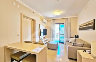 Flat para locação no Edifício Mont Blanc Premium, próximo ao Savegnago Supermercados - Ribeirão Preto/SP.