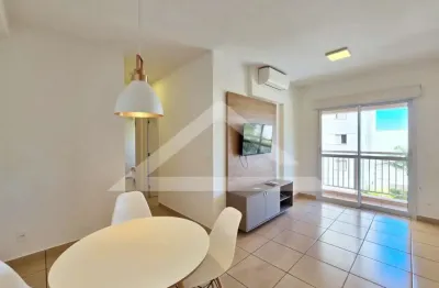 Apartamento mobiliado para locação no edifício jazz residence, próximo a usp - ribeirão preto/sp.