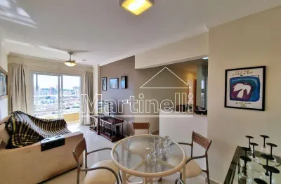 Apartamento mobiliado à venda no condomínio mont helena, próximo à faculdade barão de mauá - bairro jardim paulista, ribeirão preto/sp.