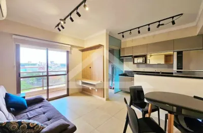 Apartamento mobiliado para venda e locação no edifício vila boim center, próximo a faculdade faap - ribeirão preto/sp.