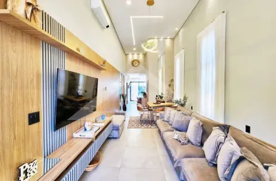 Casa térrea mobiliada para venda e locação no condomínio quinta da primavera, próximo ao jaú serve supermercados - ribeirão preto/sp.