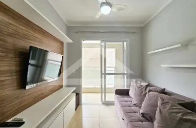Apartamento mobiliado para locação no edifício sunset club house, próximo ao parque carlos raya - ribeirão preto/sp.