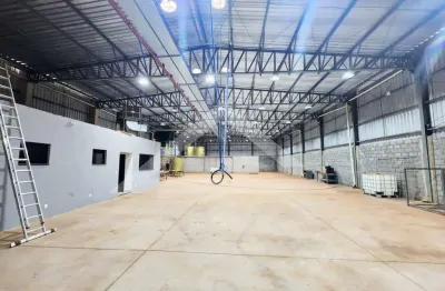 Salão comercial para locação no bairro distrito industrial marincek, próximo à rod. dr. arthur costacurta - jardinópolis/sp.