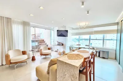 Cobertura mobiliada para locação no edifício parc sul, próximo a faculdade unip - ribeirão preto/sp.