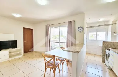 Apartamento mobiliado para locação no condomínio mediterrâneo residencial flat, próximo a avenida professor joão fiúsa - ribeirão preto/sp.