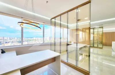 Sala comercial para locação no edifício trio office, próximo ao ribeirão shopping - ribeirão preto/sp.