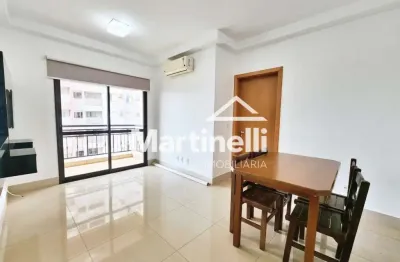Apartamento semi mobiliado para locação no Edifício Premium Residence, próximo a Faculdade UNAERP - Ribeirão Preto/SP.