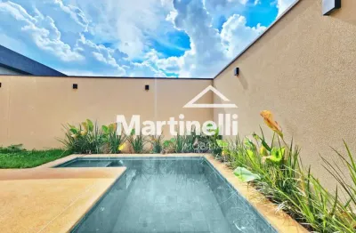 Casa térrea mobiliada à venda no condomínio quinta da mata i, próximo ao novo shopping - ribeirão preto/sp.