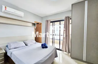 Kitnet mobiliada para locação no Edifício Alleanza Residence, próximo à Faculdade UNIP - Ribeirão Preto/SP.