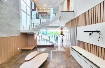 Sobrado diferenciado para locação no Condomínio Quinta dos Ventos, próximo à Bonfim Paulista - Ribeirão Preto/SP.