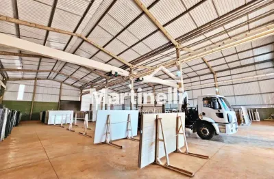 Galpão comercial para locação no Bairro Distrito Empresarial Prefeito Luiz Roberto Jábali, próximo à Rod. Anhanguera - Ribeirão Preto/SP.