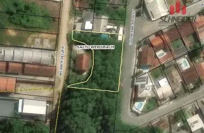 Terreno à venda no bairro salto weissbach em blumenau/sc