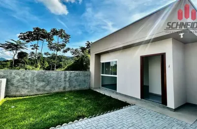 Casa com 2 dormitórios à venda no bairro divinéia em rio dos cedros/sc