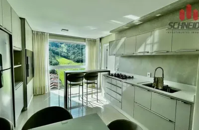 Apartamento com 2 dormitórios à venda no bairro glória em rodeio/sc