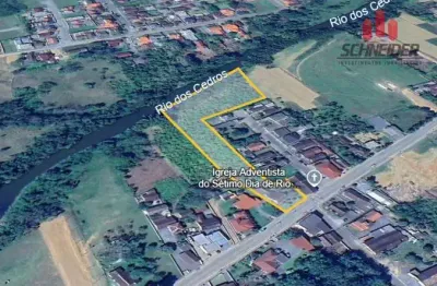 Terreno à venda na Avenida Tiradentes, Centro, Rio dos Cedros