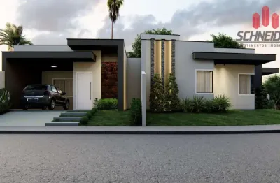 Casa com 2 dormitórios à venda no bairro padre martinho stein em timbó/sc