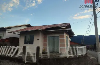 Casa com 2 dormitórios à venda no bairro joão paulo ii em indaial/sc