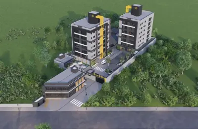 Apartamento com 2 dormitórios à venda no bairro nações em indaial/sc