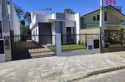Casa com 2 dormitórios à venda no bairro araponguinhas em timbó/sc