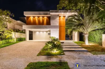 Nova! condomínio alphaville campinas: 4 quartos, 4 suítes, 6 banheiros, 468m² - campinas-sp, automação completa