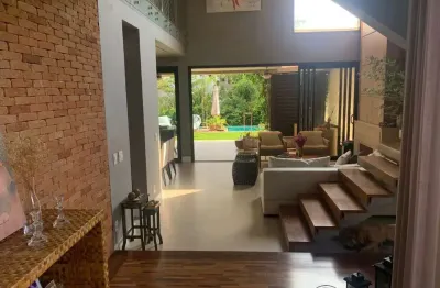 Casa em condomínio fechado com 3 quartos à venda na rua vicente quercia, 77, alphaville dom pedro 3, campinas, 320 m2 por r$ 4.930.000