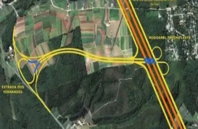 Terreno comercial à venda na estrada tauê, 4715, chácara sete cruzes, suzano, 121400 m2 por r$ 18.800.000