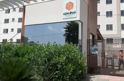 Apartamento semi-mobiliado no condomínio azaleias com 2 quartos