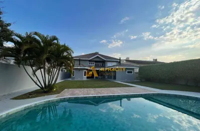 Residência exclusiva para aluguel no condomínio tamboré 3: luxo e espaço em harmonia