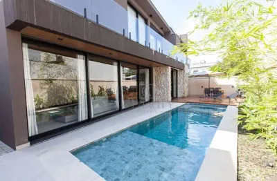 Residência de luxo mobiliada no tamboré 11: design moderno e sustentabilidade