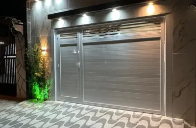 Linda casa de piscina com 2 dormitórios 1 suíte - ocian / praia grande litoral de são paulo