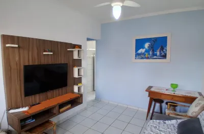 Apartamento 1 dormitório com 57m² no bairro caiçara 400 metros da praia