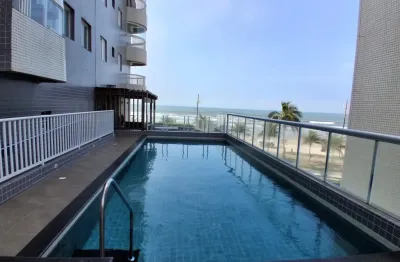 Apartamento frente mar com 129m² 3 dormtórios 1 suíte no bairro do caiçara.