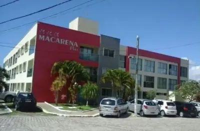 Oferta!! lindo apartamento flat mobiliado no cond. macarena - ponta negra