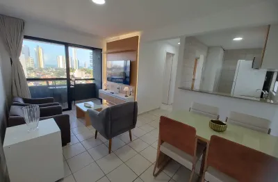 Lindo apartamento 2/4 suíte vista mar no residencial therramare