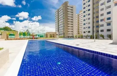 Oferta!! apartamento 2/4 c/ área de lazer completa - no ecopark