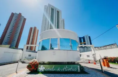 Oferta!! apartamento 2/4 suite no cond. clube estrela do atlântico