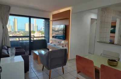 Lindo apartamento 2/4 suíte vista mar no residencial therramare