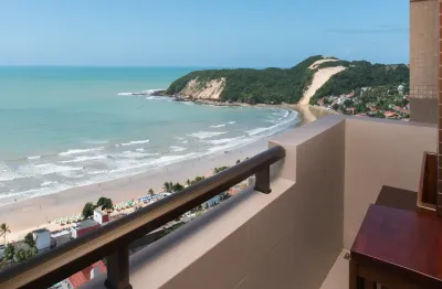 Lindo apartamento 2/4 suíte varanda vista mar de ponta negra